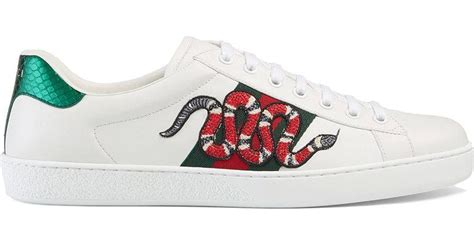 gucci snake sole|gucci ace tennis shoes.